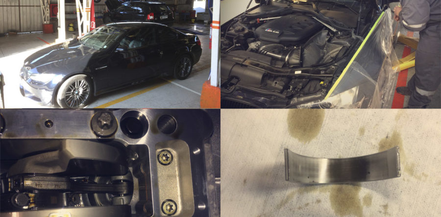 BMW M3 Cambio preventivo metales biela